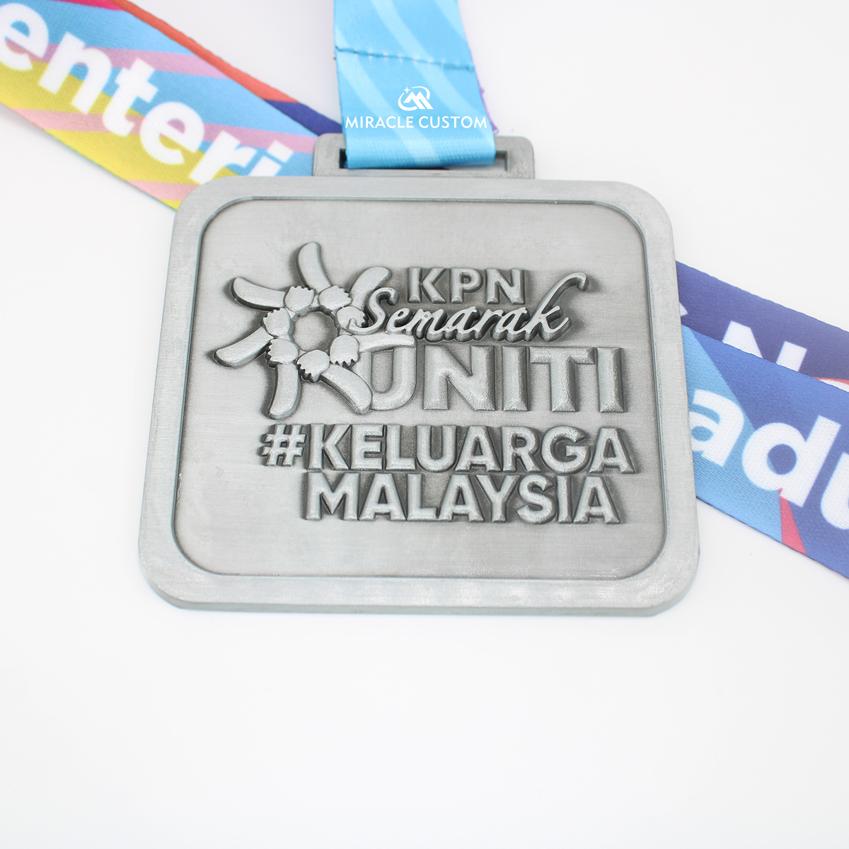 Custom KPN Semarak Uniti Malaysia Fun Run Sports Medals