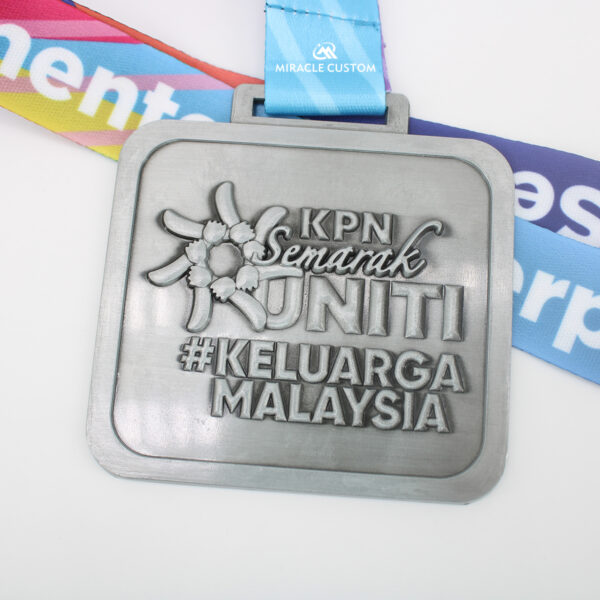 Custom KPN Semarak Uniti Malaysia Fun Run Sports Medals