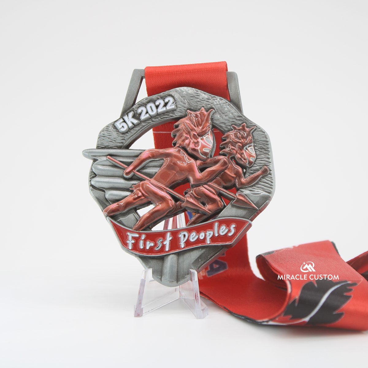 Custom 3D UV Print Sports Medals