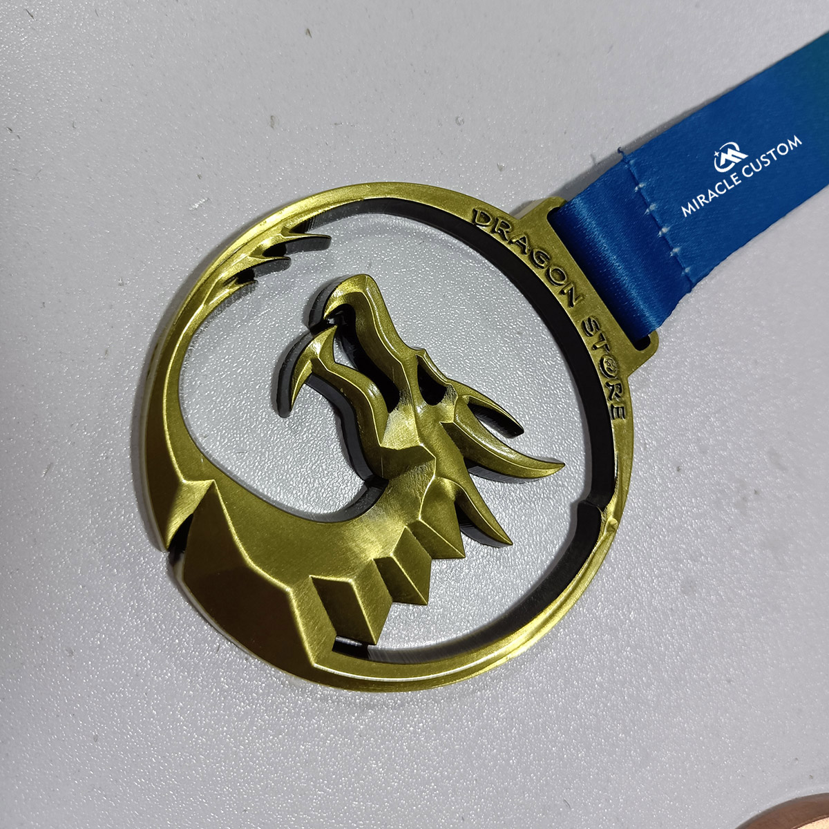 Custom Hollowed out Dragon Sports Medals