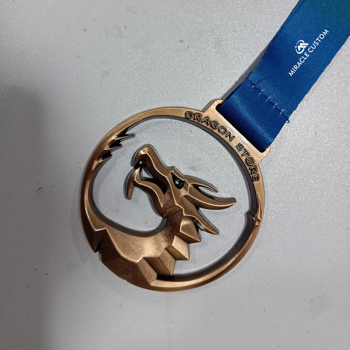 Custom Hollowed out Dragon Sports Medals