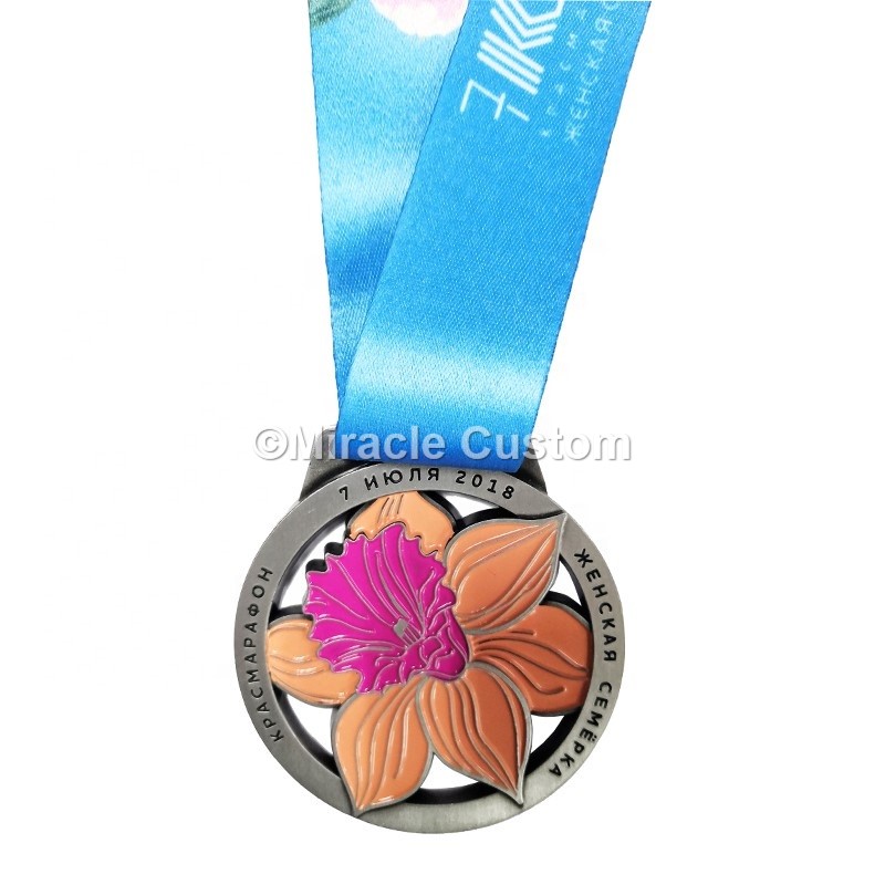 Custom Russia Running Sports Medals