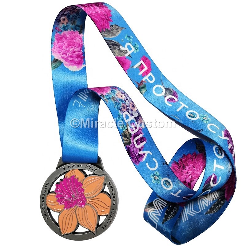 Custom Russia Running Sports Medals