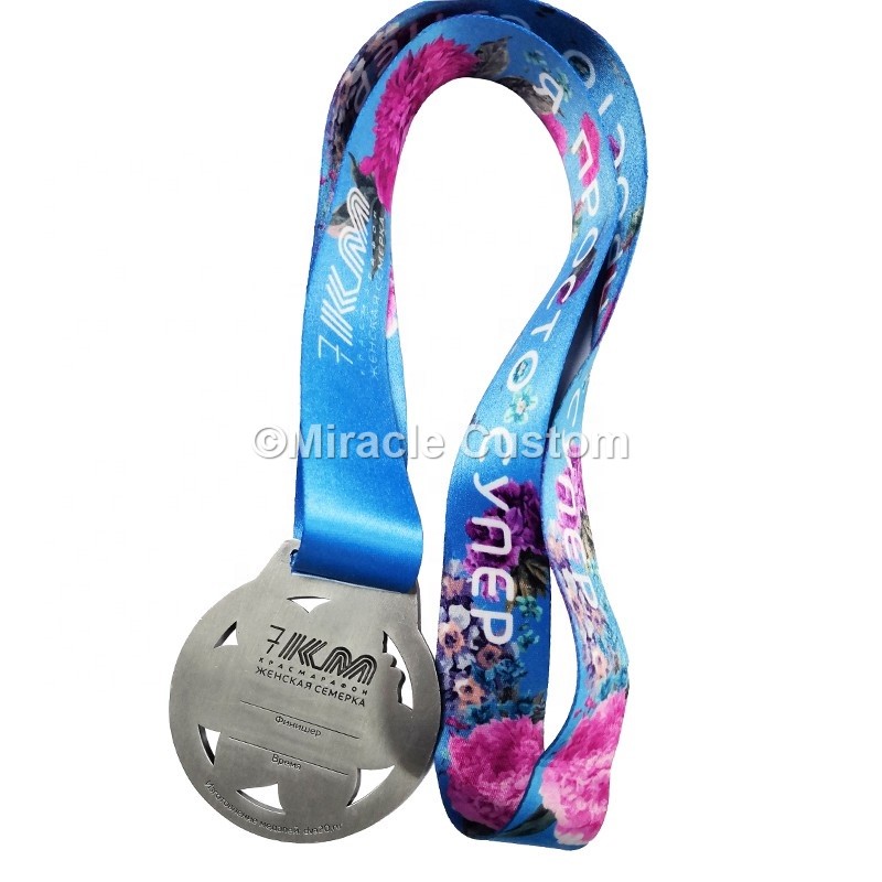 Custom Russia Running Sports Medals