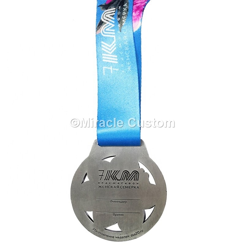 Custom Russia Running Sports Medals