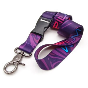 Custom Logo Lanyards Custom Polyester Woven Lanyard