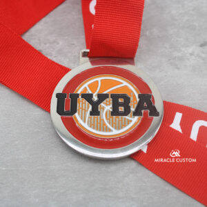 Custom Die Struck Iron Medals with Shiny Finish