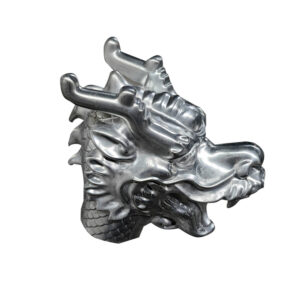 Custom PBSN Alloy 3D Cane Dragon Head Metal Crafts