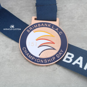 Custom Die Stamping Brass Sports Medals