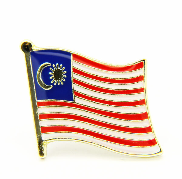 Custom Malaysia Lapel Pins Enamel Pins