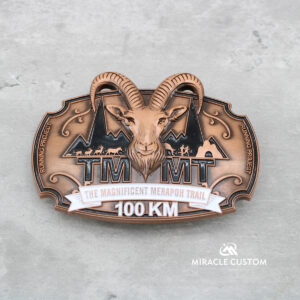 Custom Logo 3D Metal Belt Buckle
