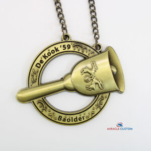 Custom Antique Bronze Finish Dog Tags