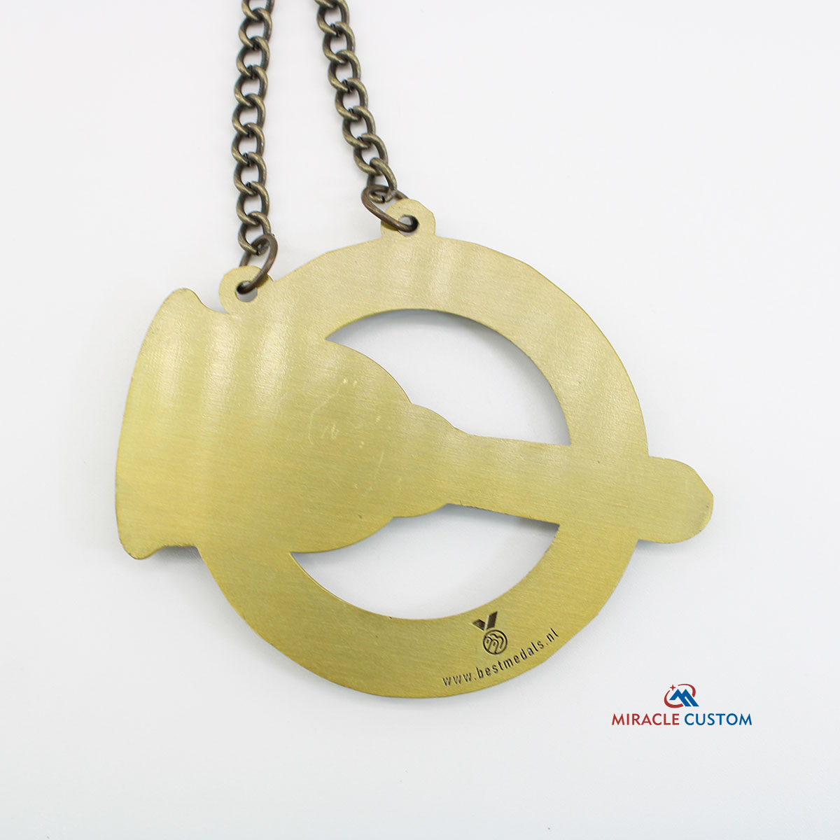 Custom Antique Bronze Finish Dog Tags