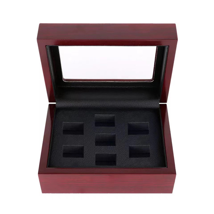 Championship Ring Display Box 7 Slot Box