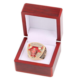 Championship Ring Display Box Wooden Box