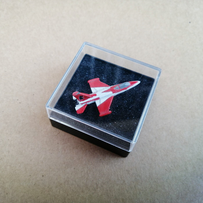 Custom Die Struck Pins With Plastic Box